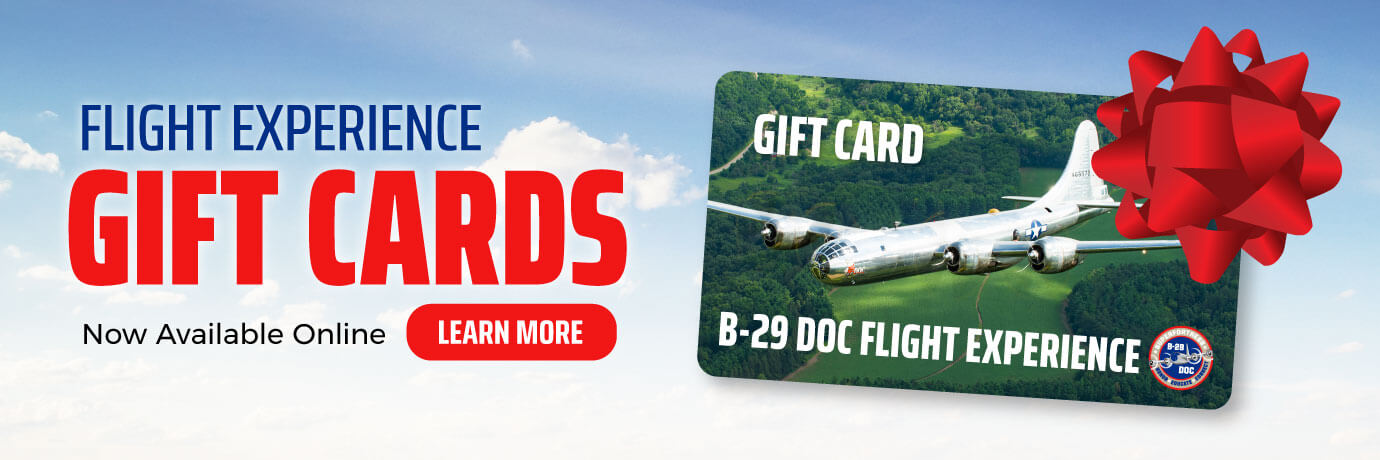 Flight gift cards