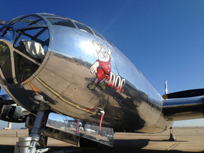 B-29 Doc is schedule for first flight Sunday, July 17 with wheels up around 8:30 a.m. CDT.