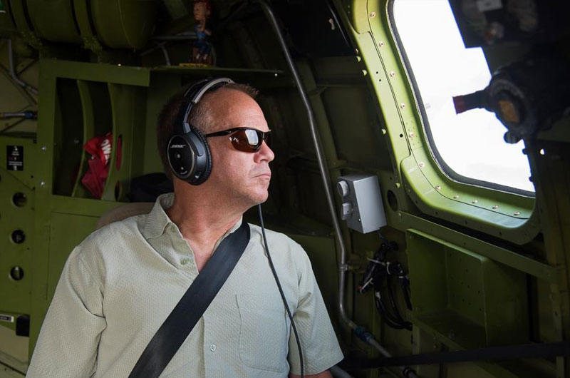 Flying in B-29 Doc