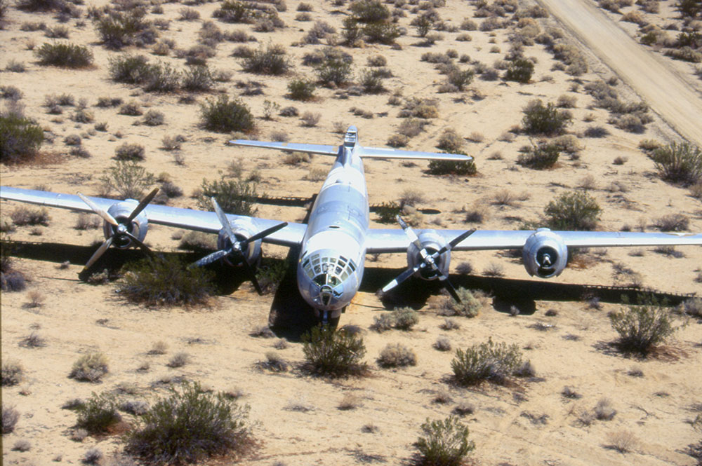 B-29 Doc in desert
