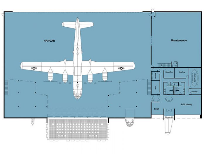 hangar floorplan