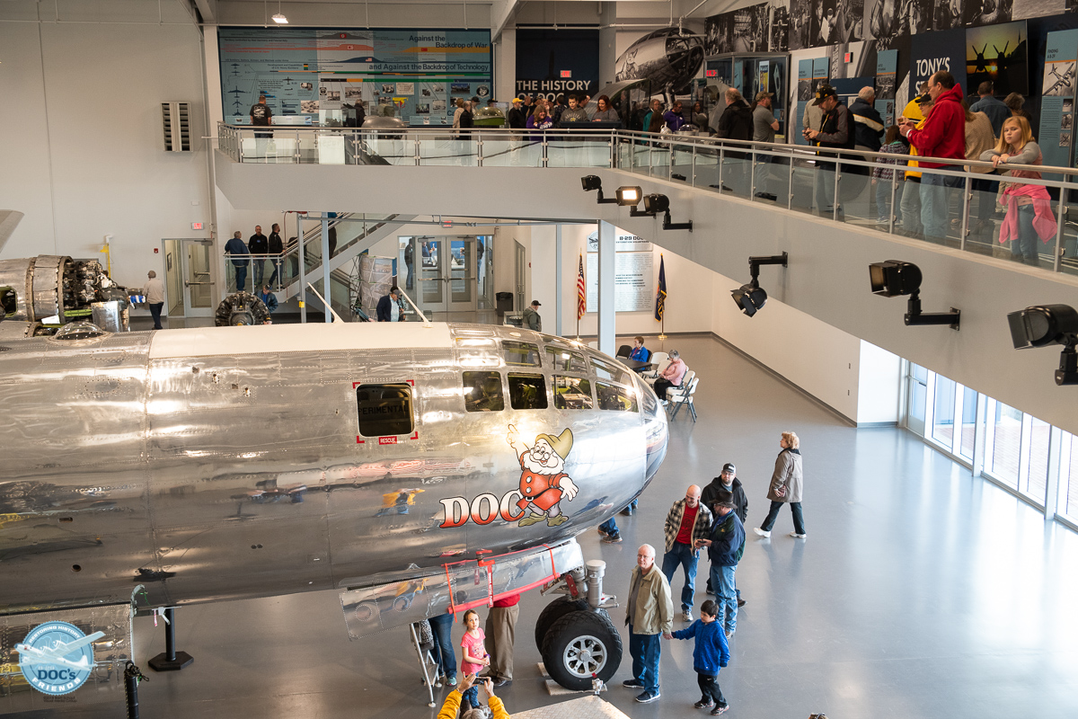 Visit B-29 Doc hangar