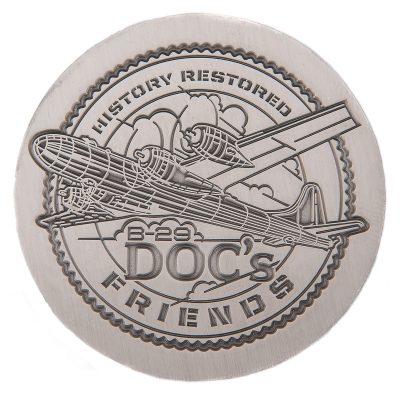 Doc B-29 challenge coin