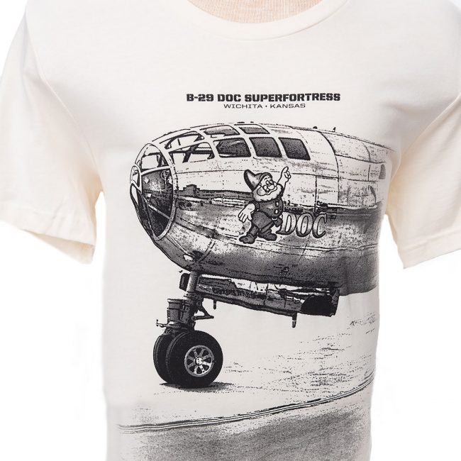 Doc B-29 nose t-shirt