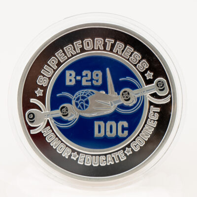 B-29 DOC Challenge Coin - Side 1