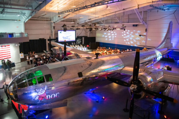 B-29 Doc Gala setup; 2019