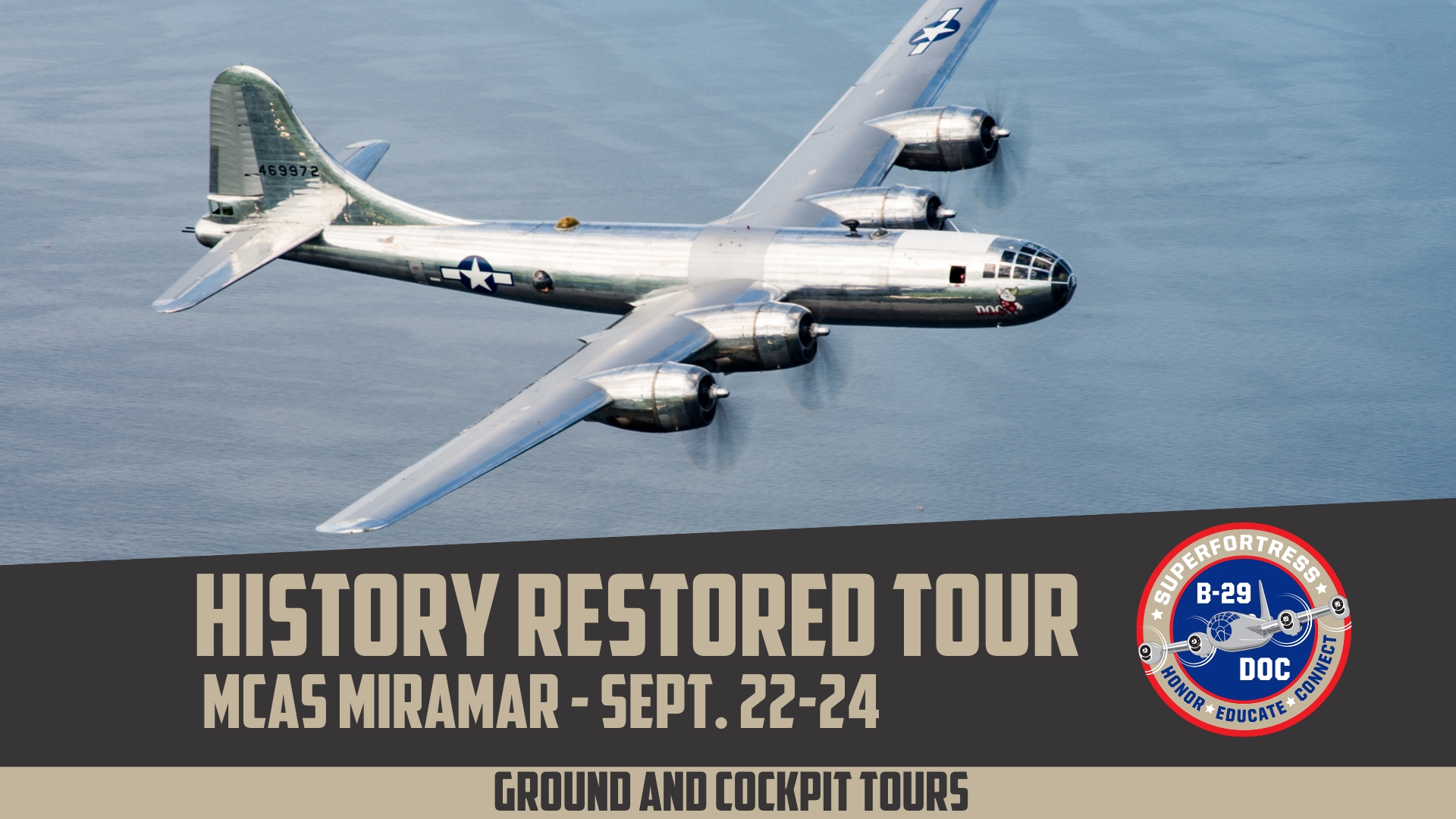B29 Doc at the MCAS Miramar Air Show 2023