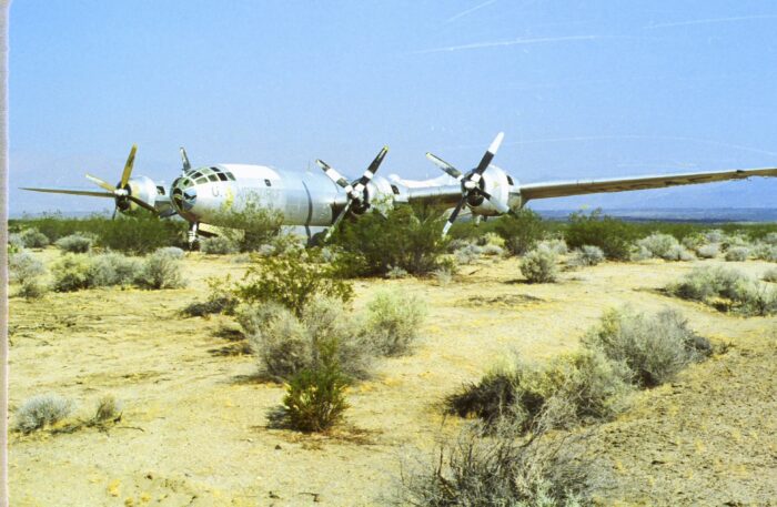 B-29 DOC as it was found at China Lake NAWS in the 1980s