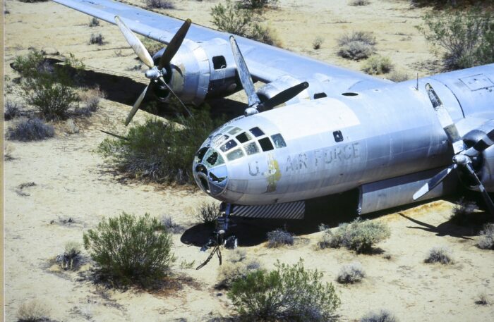 B-29 DOC as it was found at China Lake NAWS in the 1980s