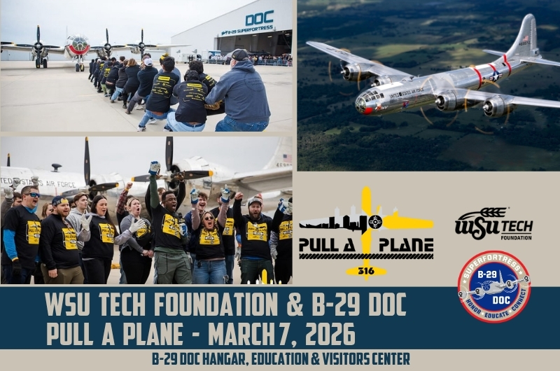 B-29 DOC & WSU Tech Pull a Plane 2026