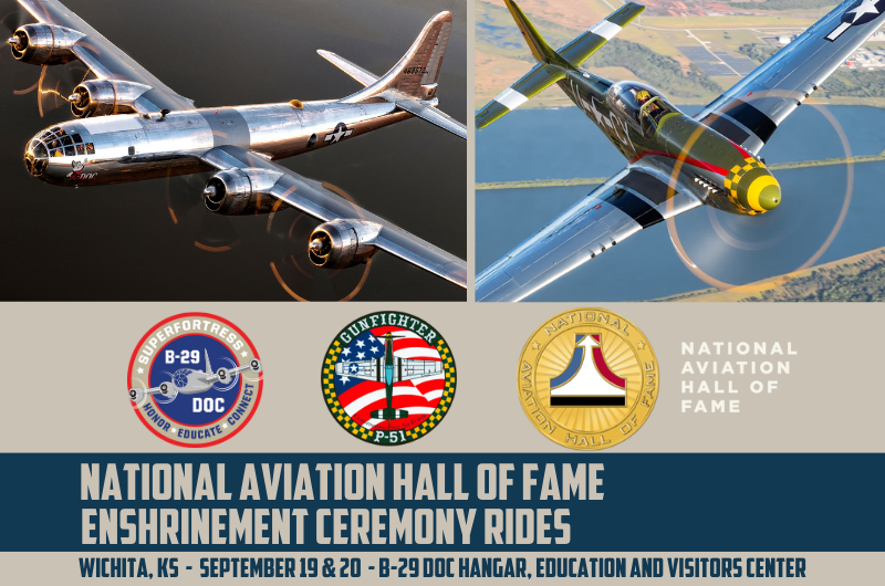 National Aviation Hall of Fame Warbird Rides - B-29 Doc