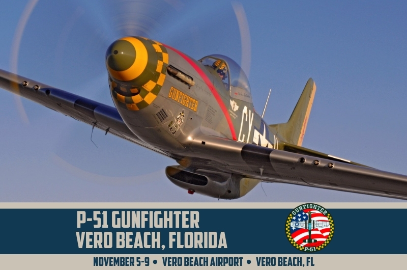 Vero Beach, FL: P-51 Gunfighter