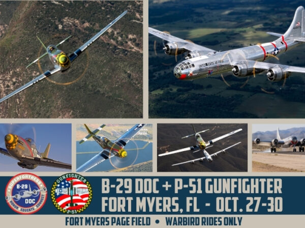 B-29 DOC and P-51 Gunfighter