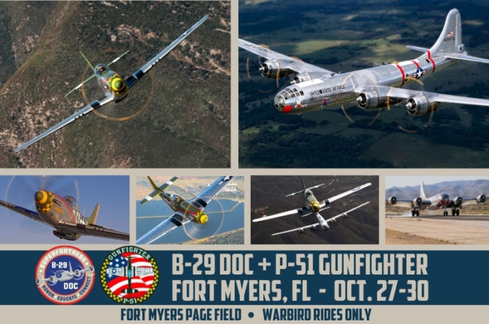 B-29 DOC and P-51 Gunfighter