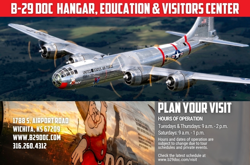 Wichita, KS: B-29 DOC Hangar, Education & Visitors Center