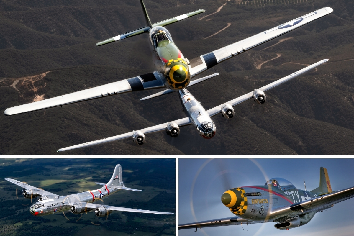 B-29 DOC & P-51 Gunfighter are coming Knoxville, TN, May 7-10